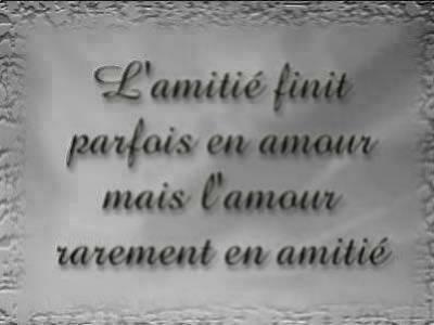 amour et amitié